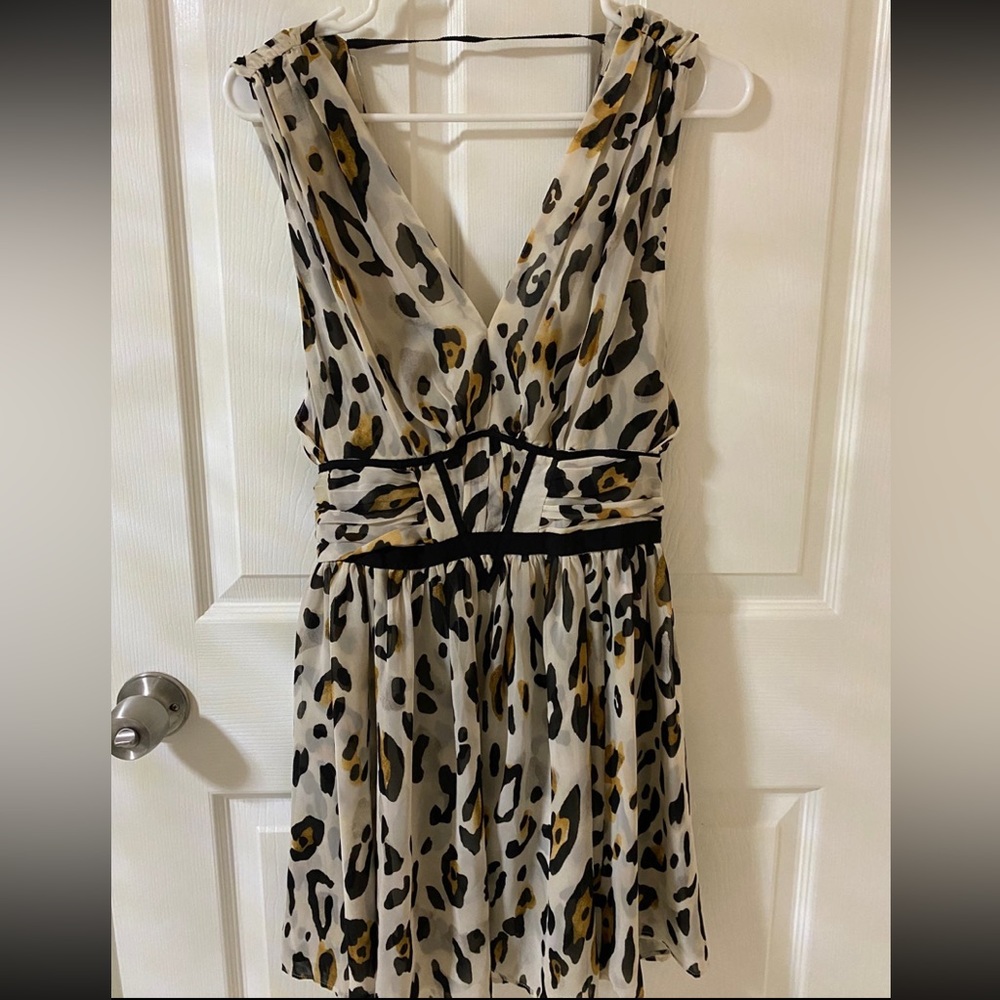 New Victoria's Secret Leopard print dress Size 2